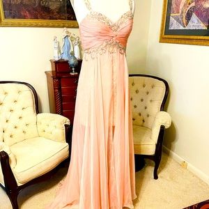 Size 7/8 Pink Prom Dress